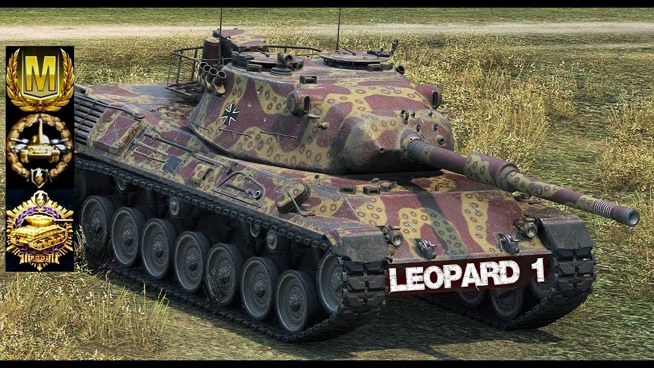 Leopard 1 #14 World of Tank Blitz Feat Mario Aced gameplay 6000 DMG