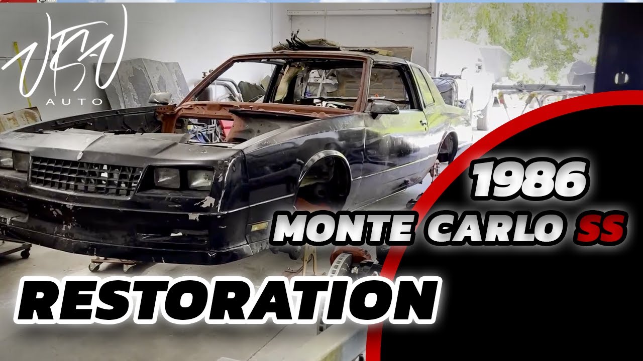 Обновление кузова Chevy Monte Carlo G 1986 года выпуска
