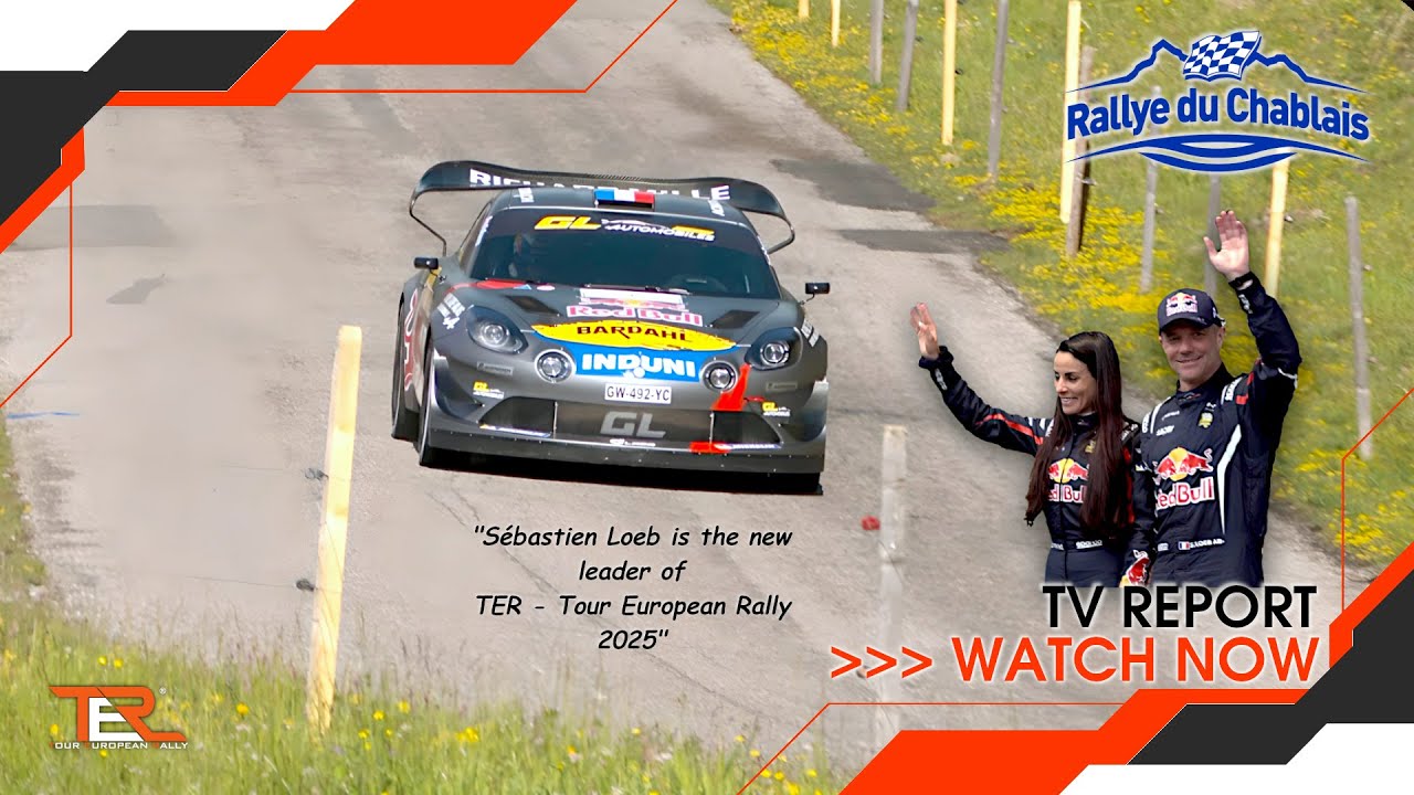 TER - Tour European Rally 2025 Round 2 - Rallye du Chablais - TV Report