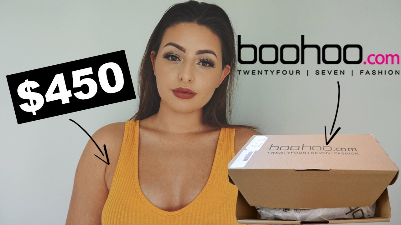 I SPENT NEARLY $450 ON BOOHOO! · TRY ON HAUL || Emily Diane Philpott