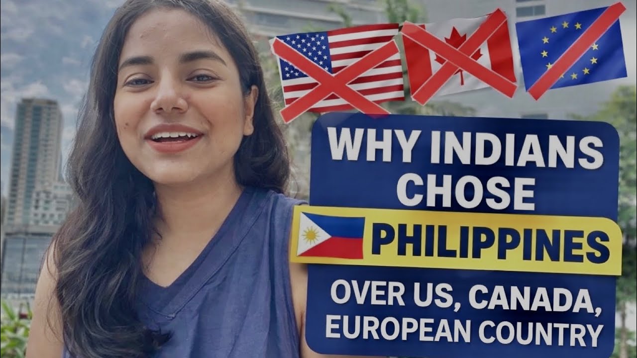 Why Indian chose Philippines over US , European country? 