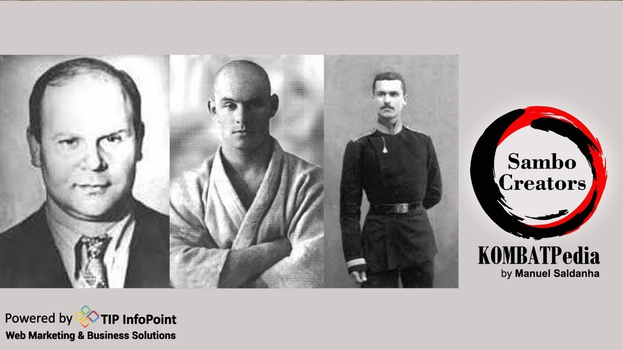 The Creators of Sambo (Viktor Spiridonov, Vasili Oshchepkov & Anatoly Kharlampiyev)