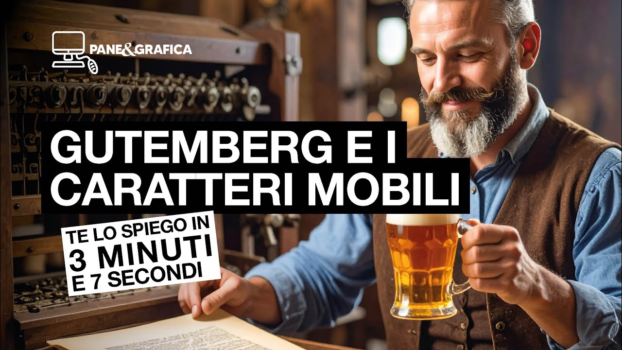Gutenberg e i caratteri mobili