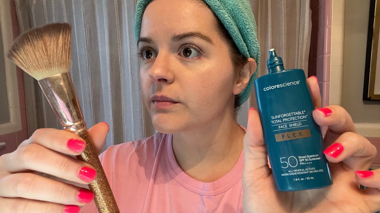 Colorescience Total Protection Face Shield Flex SPF 50 in Light - No Makeup Makeup Review