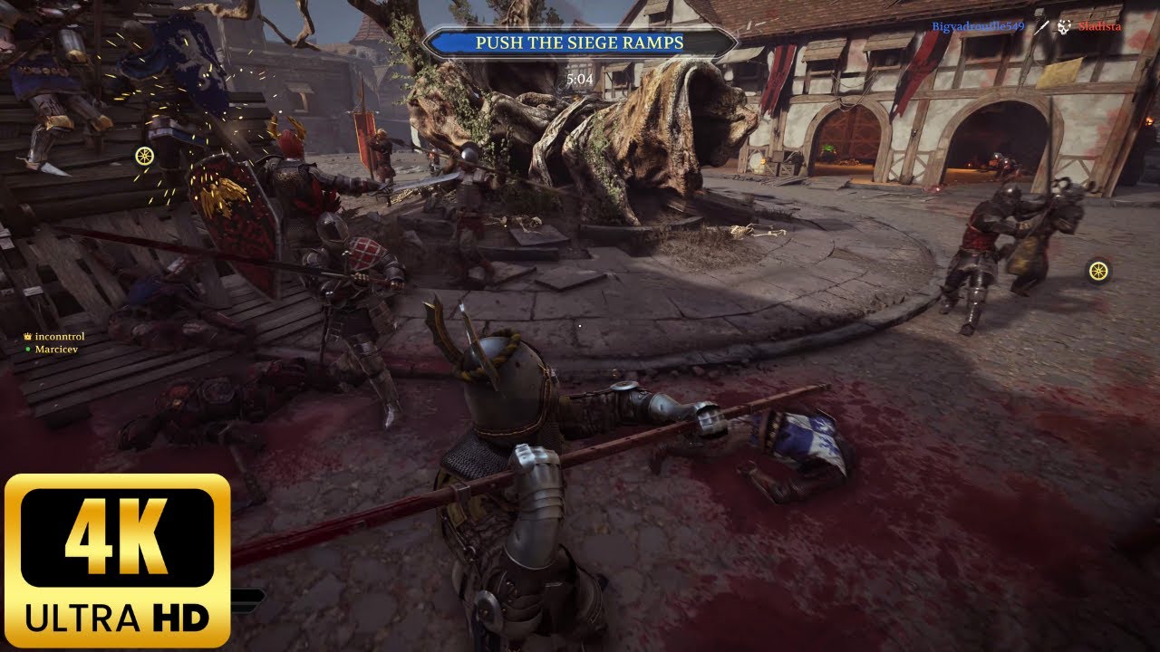 CHIVALRY 2 Team Objective Speed Run with Halberd!