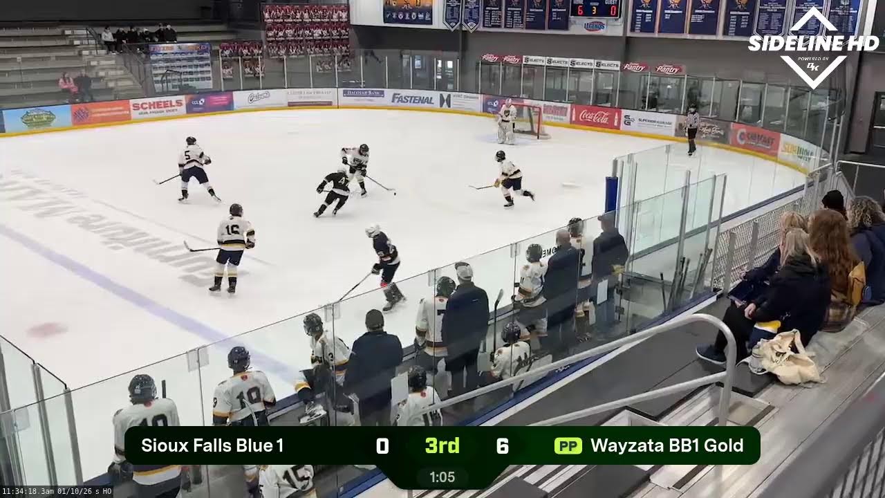 Wayzata BB1 Gold vs. Sioux Falls Blue 1 (2026.01.10)