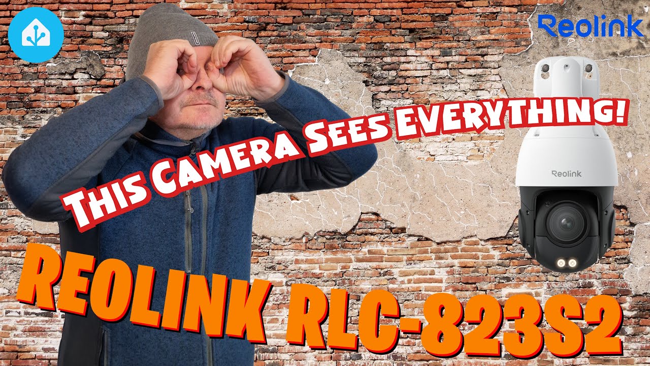 Эта камера видит ВСЁ! Интеграция REOLINK RLC-823S2 с Home Assistant / Полный обзор и настройка