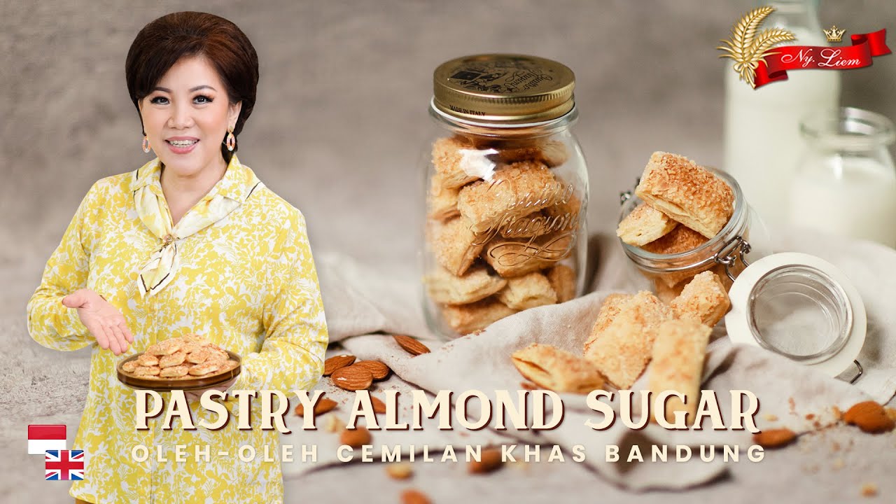 Cocok buat IDE JUALAN!! Resep Pastry Almond Sugar, Kue Renyah Berlapis, Oleh-Oleh Khas Bandung
