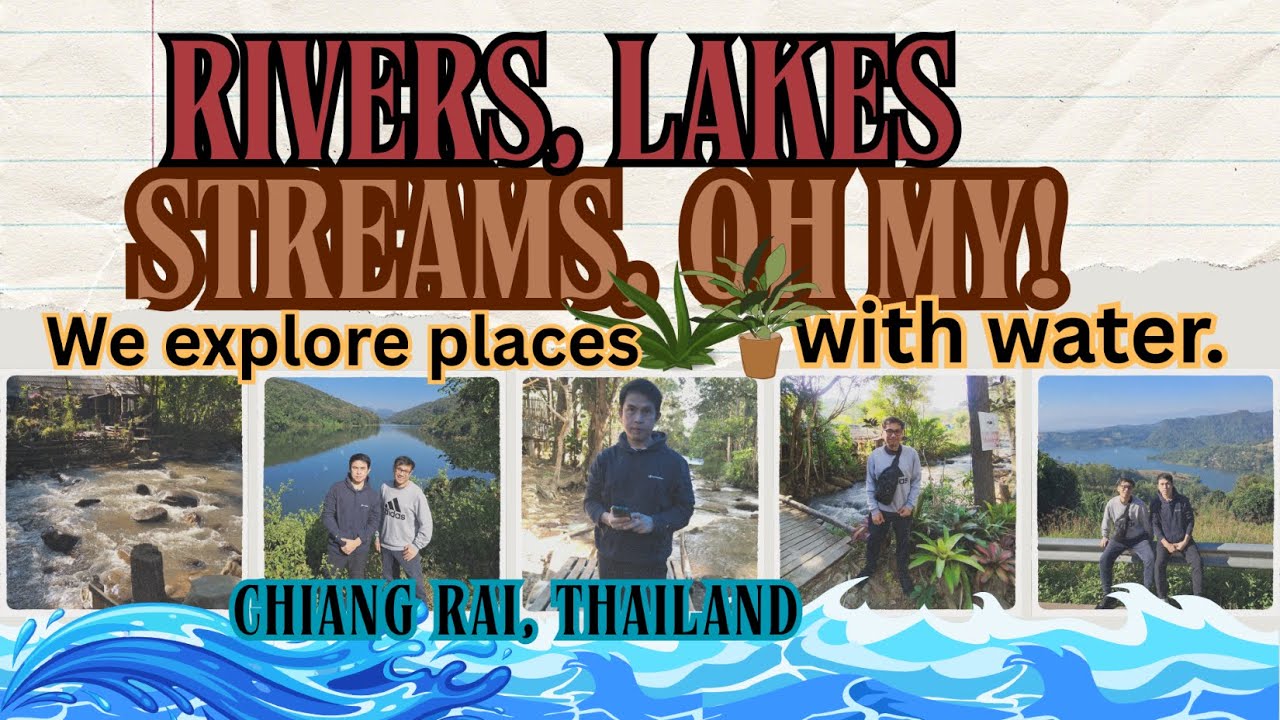 DIPPING INTO THE WATER and FEELING IT, COLD! Exploring Water Places in #chiangrai #mountains #nature