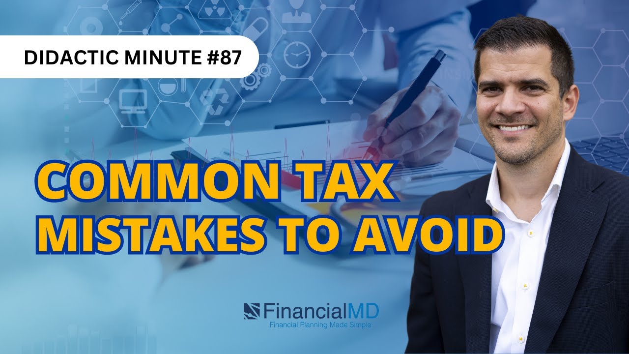 Common Tax Mistakes To Avoid