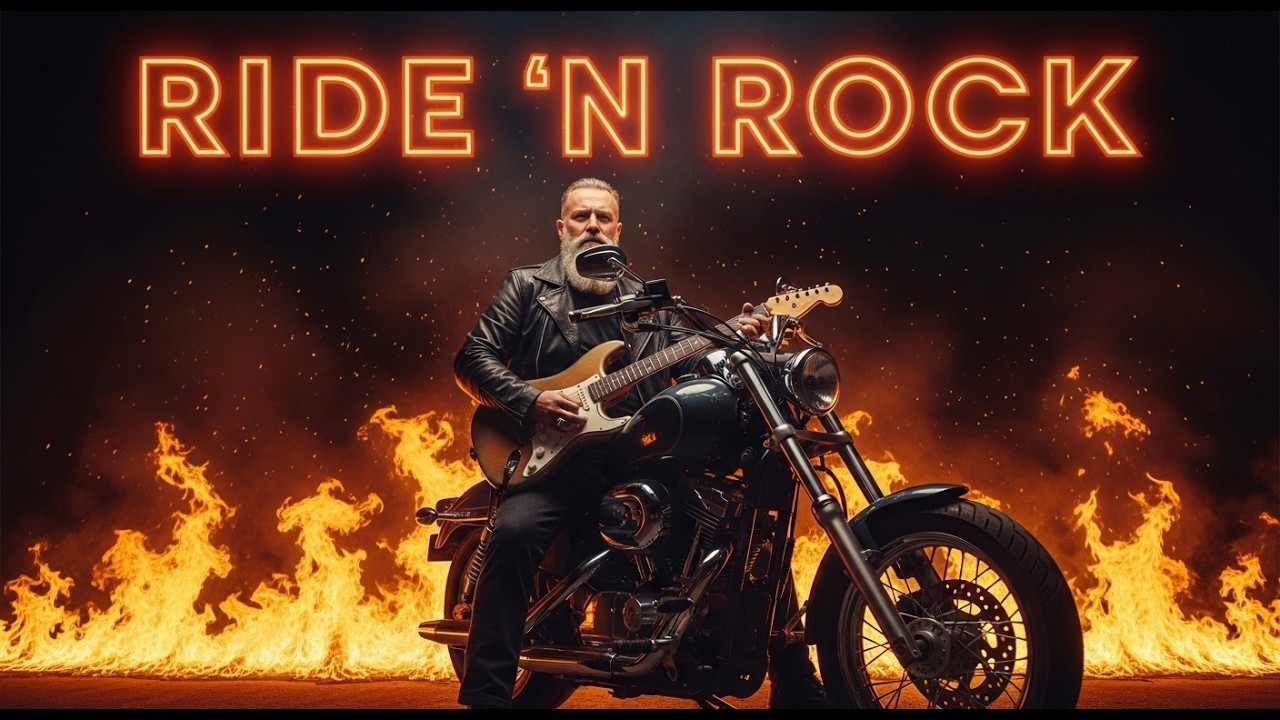 Best Rock N Roll Music 🎸 Ride ’N Rock 🔥 Electric Strings | Road to Freedom