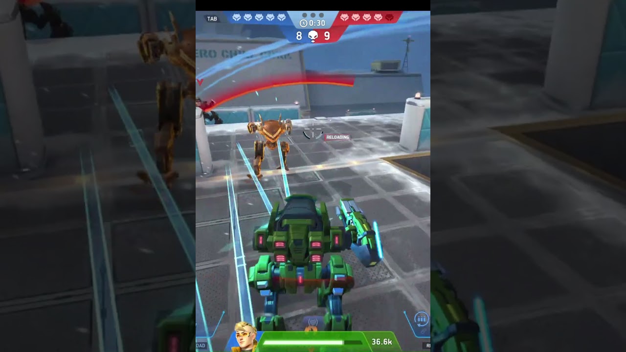 GETTING THREE KILLS USING ONLY ONE EMBER GUN 6!!! #mecharena #mecharenarobotshowdown