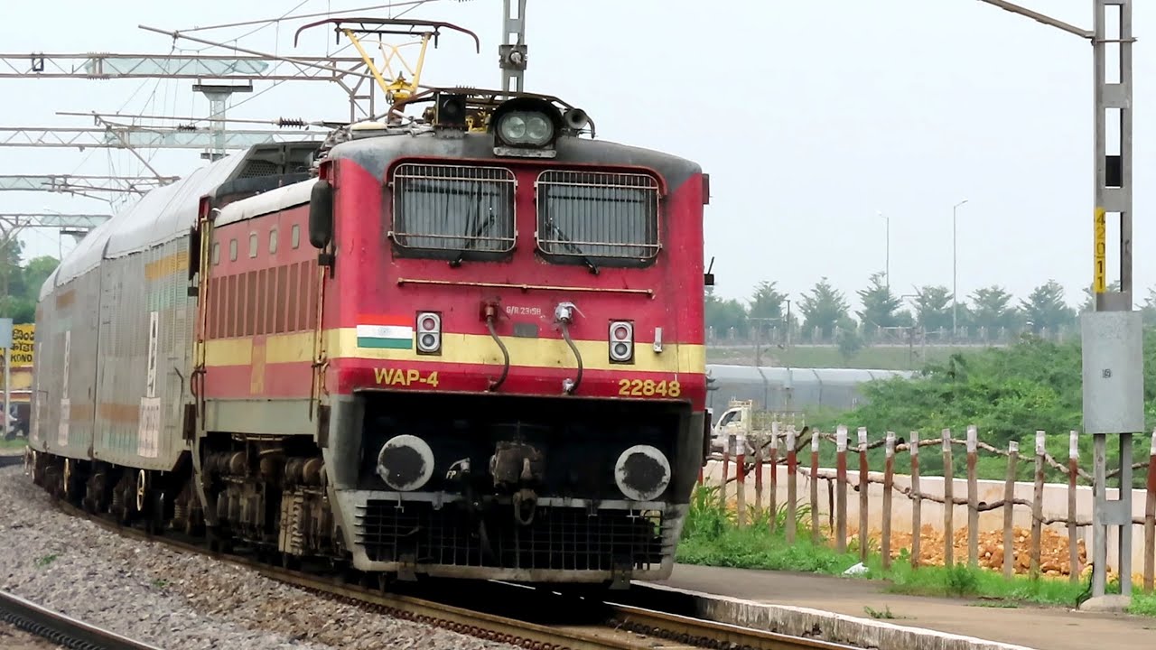 WAP-4, WAP-5 and WAP-7 Hauling Freight Trains | Extremely RARE to See | Indian Railways