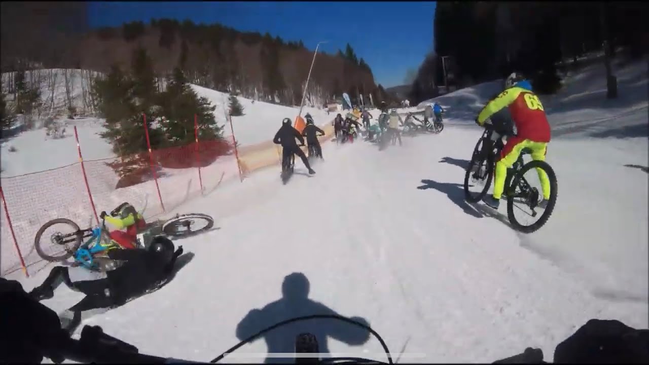 Kasberg Inferno, crashes, tyee, d&b, mtb snow downhill race