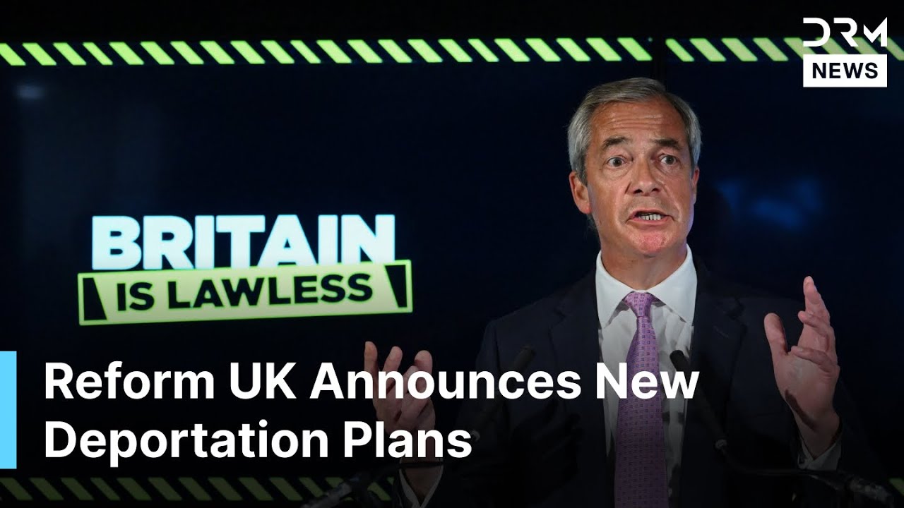 FULL PRESSER: Reform UK's Nigel Farage and Zia Yusuf Announce New Deportations Policy | AC1G