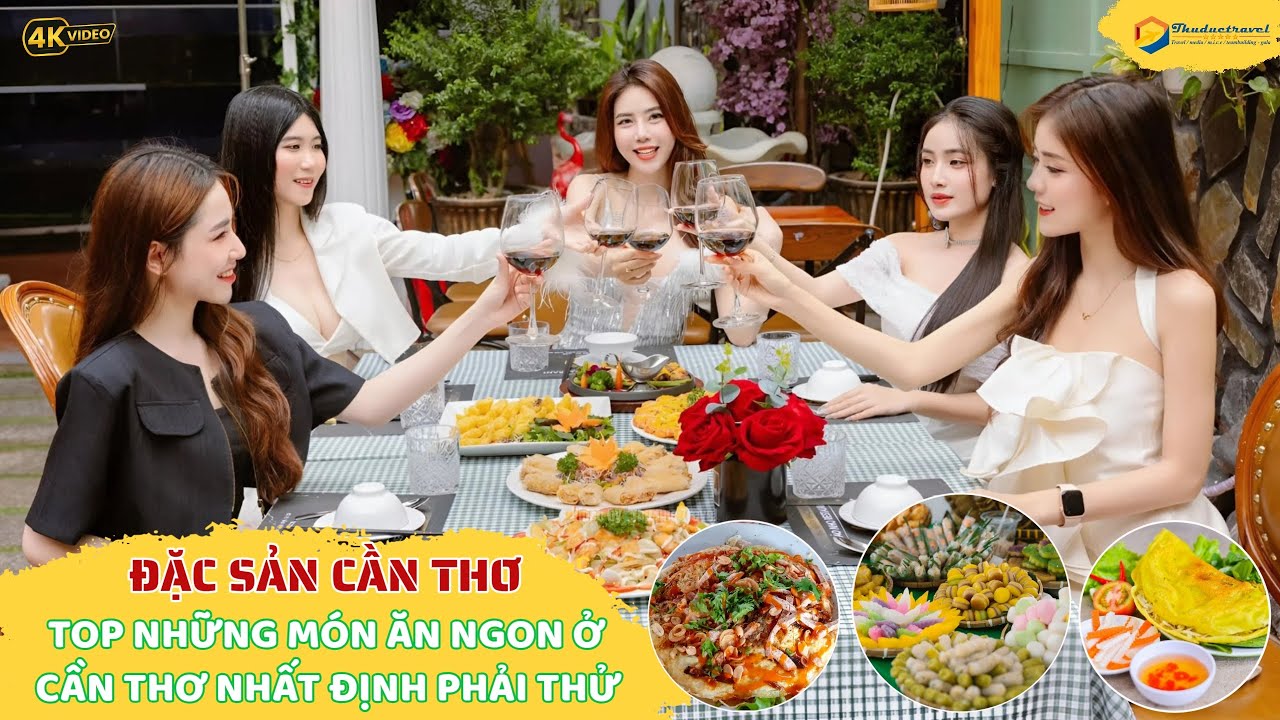Đặc Sản Cần Thơ I Đến Cần Thơ bạn sẽ ăn những món gì, mua gì làm quà? I Video 4 K