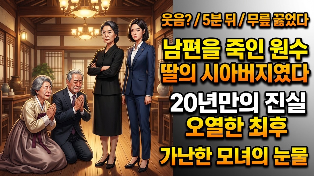 20년 전 남편을 죽음으로 내몰았던 건설사 현장소장, 20년 후 가난한 과부 앞에 무릎 꿇고 오열하다 (충격 실화)