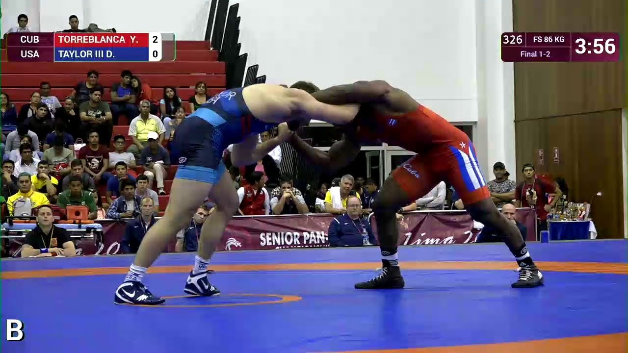 Y. TORREBLANCA  (CUB) v. DAVID TAYLOR (USA) // GOLD FS - 86 kg
