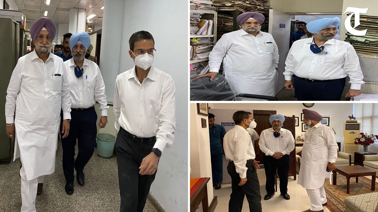 Dy CM Sukhjinder Singh Randhawa conducts a surprise visit to Punjab Police Headquarters