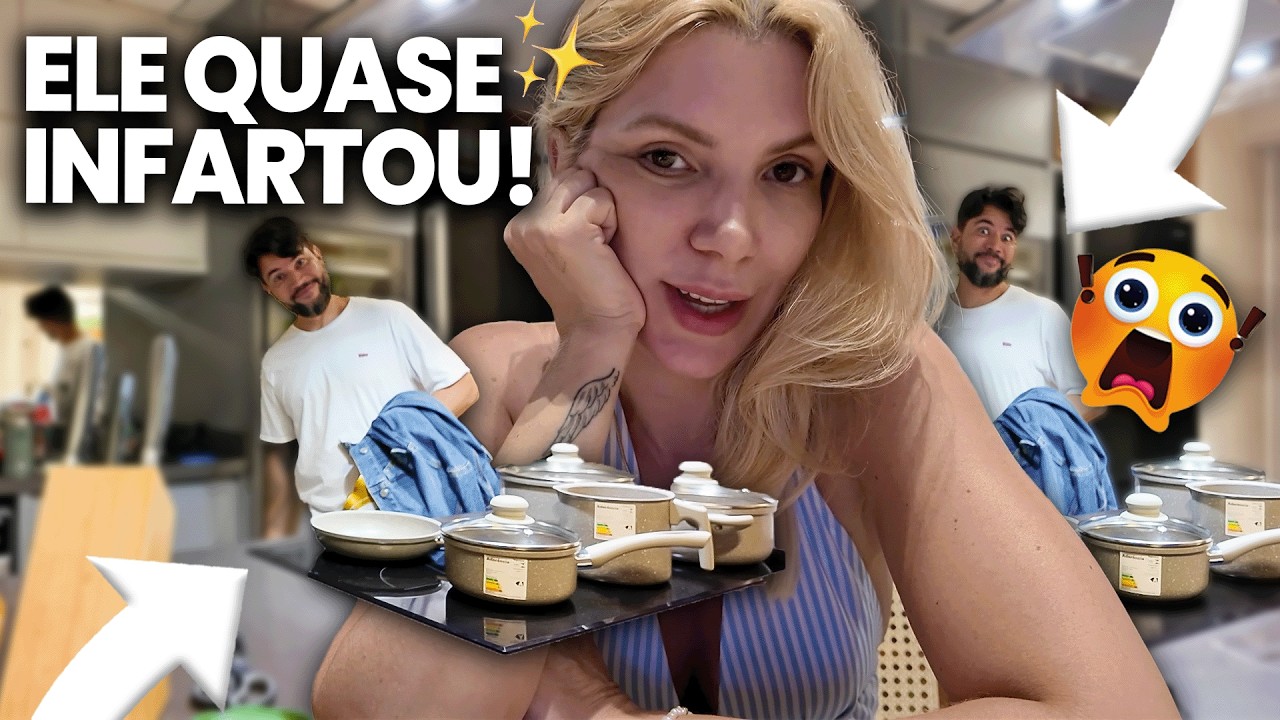 ELE QUASE MORREU DO CORAÇÃO, muita correria com a decoração do niver da Oli + feira ABCasa Fair