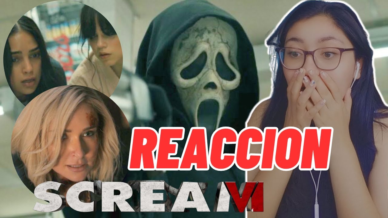 SCREAM VI REACCION | ¿MAS DE UN GHOSTFACE? | #halloween #ghostface #reaction #spooky