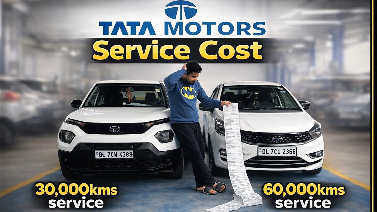 Service cost & experience of tata cars😱|| iski bilkul umeed nhi thi 🫣|| इतना lamba bill बना दिया 💸