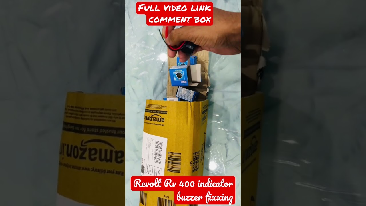 Revolt rv400 Indicator buzzer fixing#revolt #electric