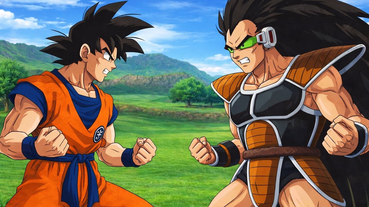 Goku vs raditz but with a challenge | dragon Ball z budokai tenkaichi 3 