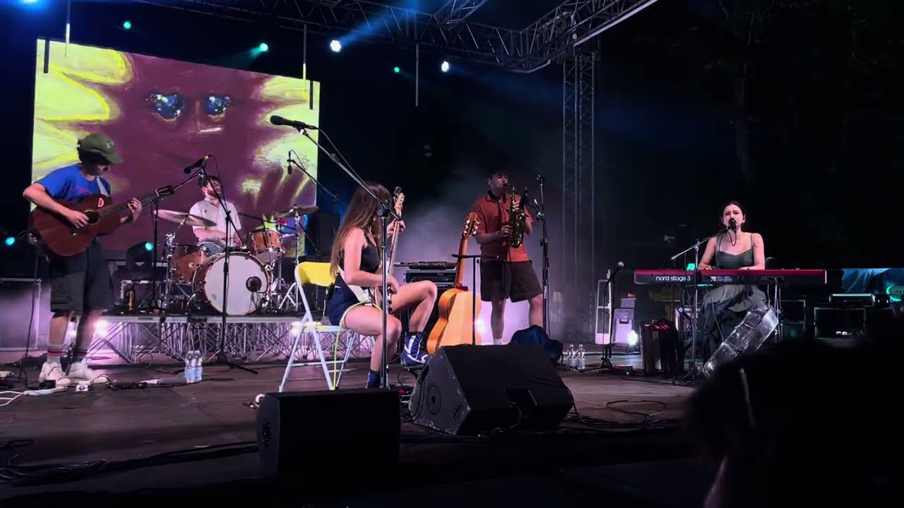 Black Country, New Road - Our Faces (new song) | Lars Rock Fest, Chiusi, 2025