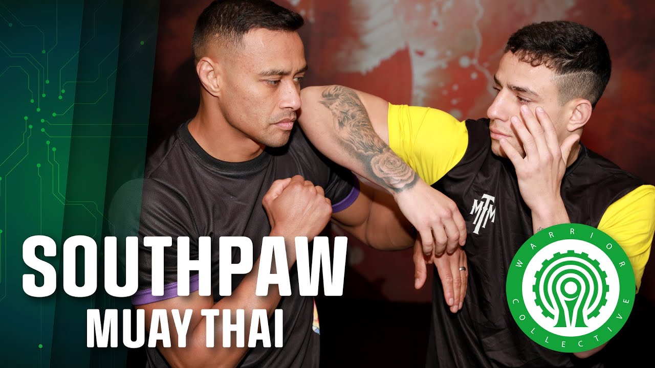 Southpaw Muay Thai Training Drills for Fighters with Felype Morais & Panicos Yusuf