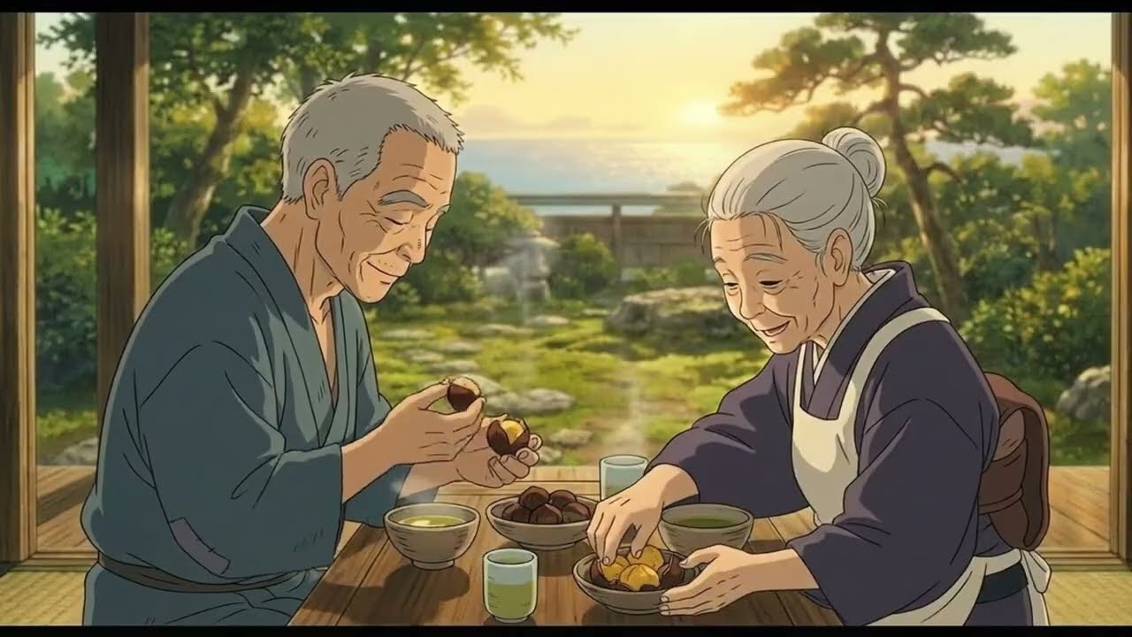 Cozy Life of Grandparents – Warm Autumn Home Glow (優しいおじいちゃんおばあちゃんの暮らし) | Lofi Piano&Ghibli Ambience