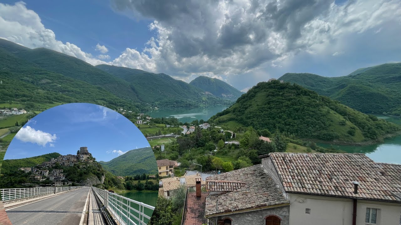 4K VIDEO - Castel di Tora (RI) - Lazio - Italy