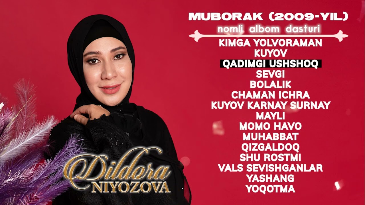 Dildora Niyozova - Muborak nomli albom dasturi 2009