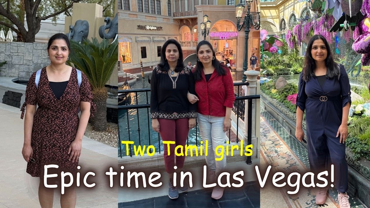 Girls trip-னா இப்படி இருக்கணும் 😍 – Las Vegas-ல வேற லெவல் கலாட்டா!