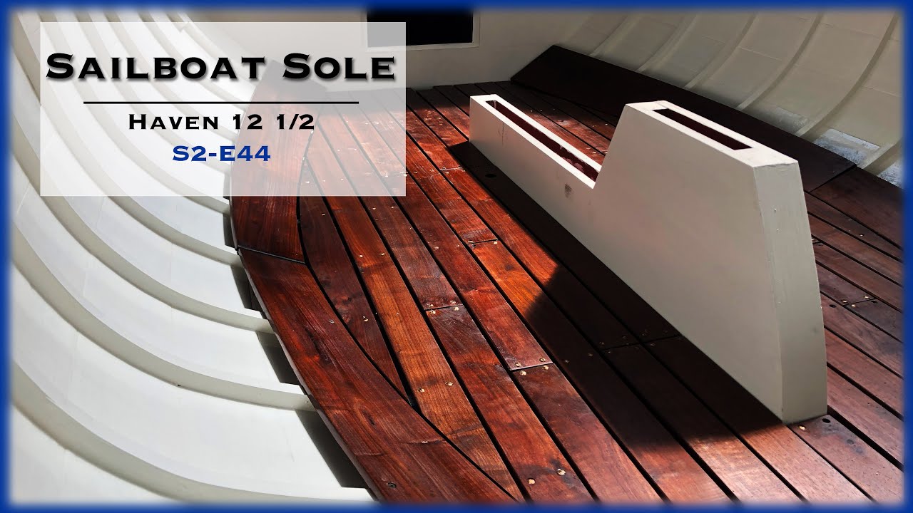 Wooden Boat Building, Installing Walnut Floor and Margin Boards, S2-E44