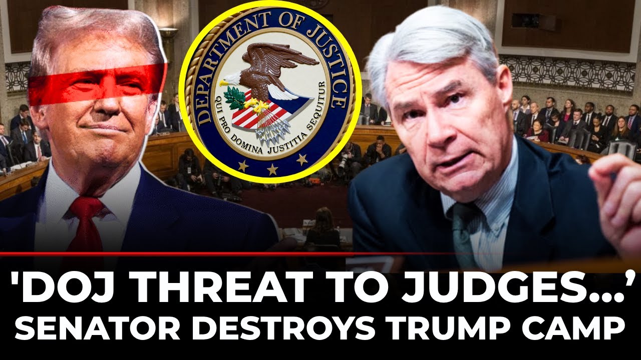 US Senate LIVE: Senator Explodes Over Trump's DOJ Influence & MAGA Threats Against Judges | US News