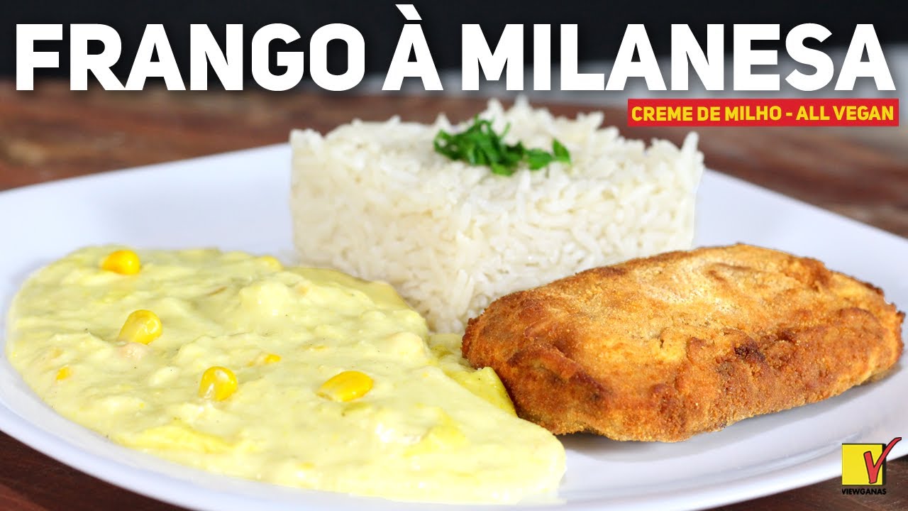 CREME DE MILHO VEGANO + FRANGO VEGANO | SEM OVO, SEM LEITE E SEM CARNE | VIEWGANAS