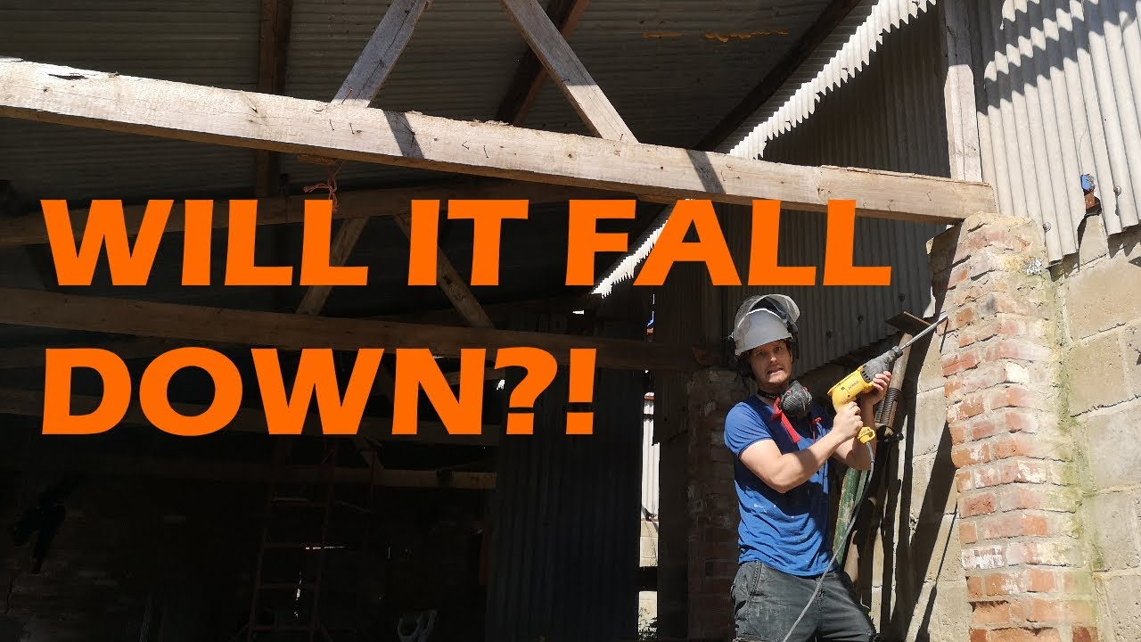 Will it fall down?! Acrow prop time