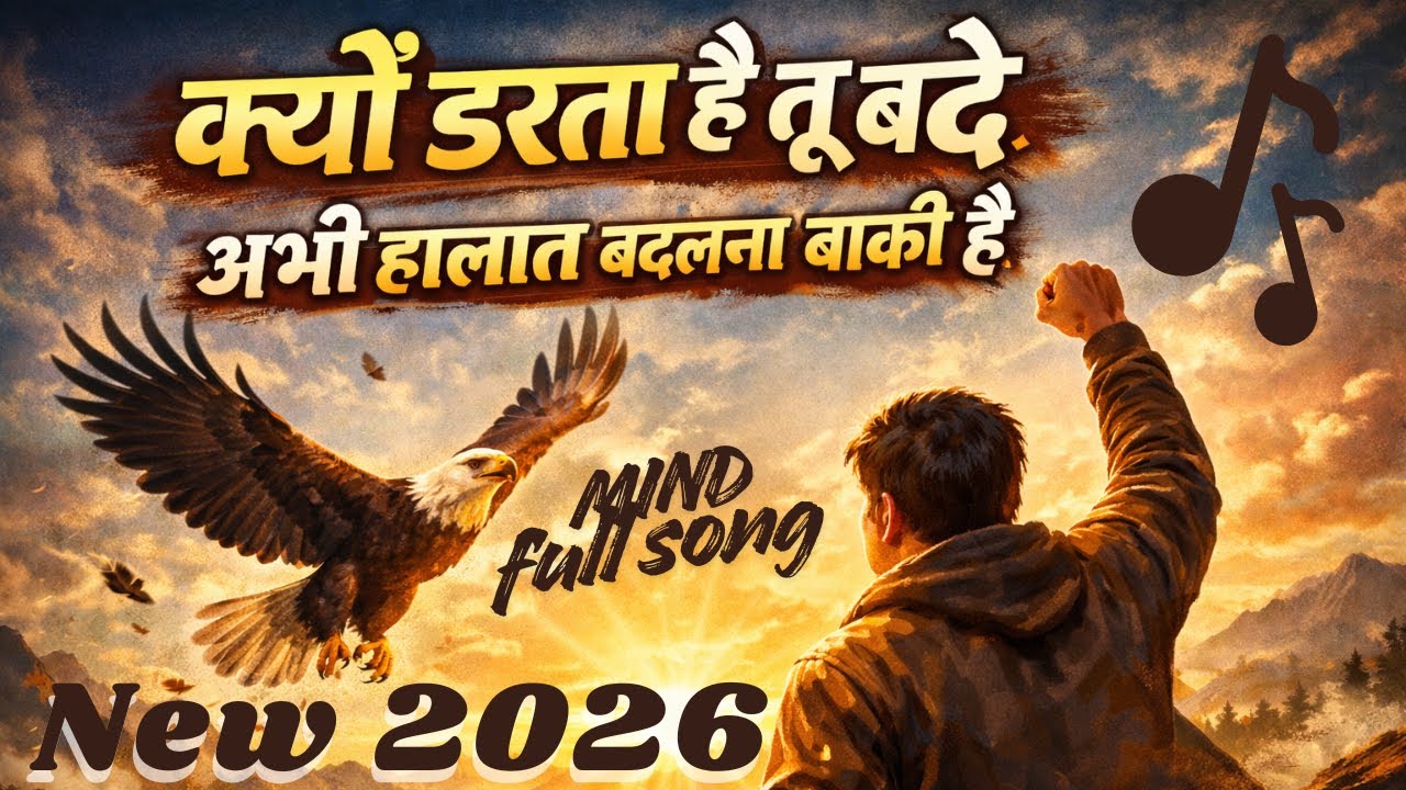 क्यों डरता है तू बन्दे | अभी हालात बदलना बाकी है | Motivational Song 2026 | Hindi Motivation