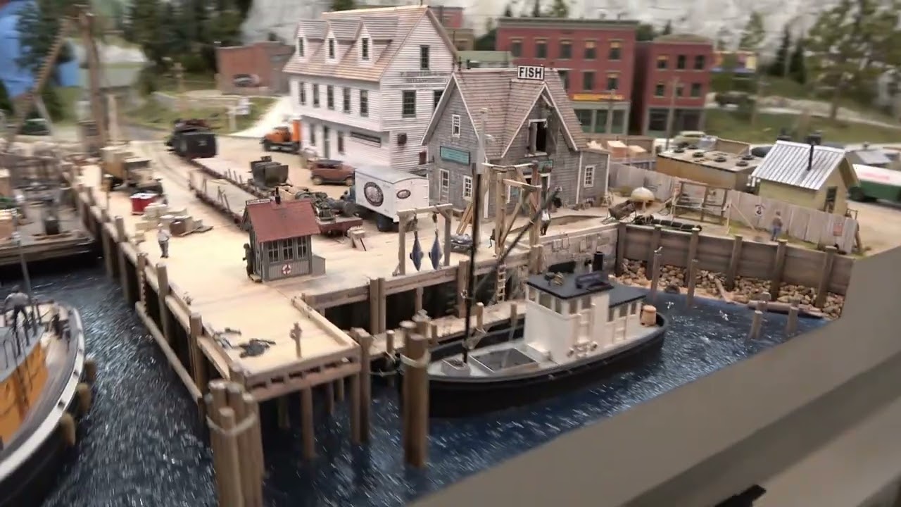 Pete Smith's Loon Lake Railway & Navigation Co. Model Railroad Layout filmed 07-24-2025