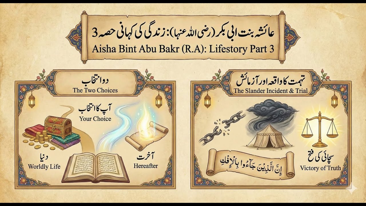 Aisha Bint Abu Bakr (R.A): Lifestory Part 3