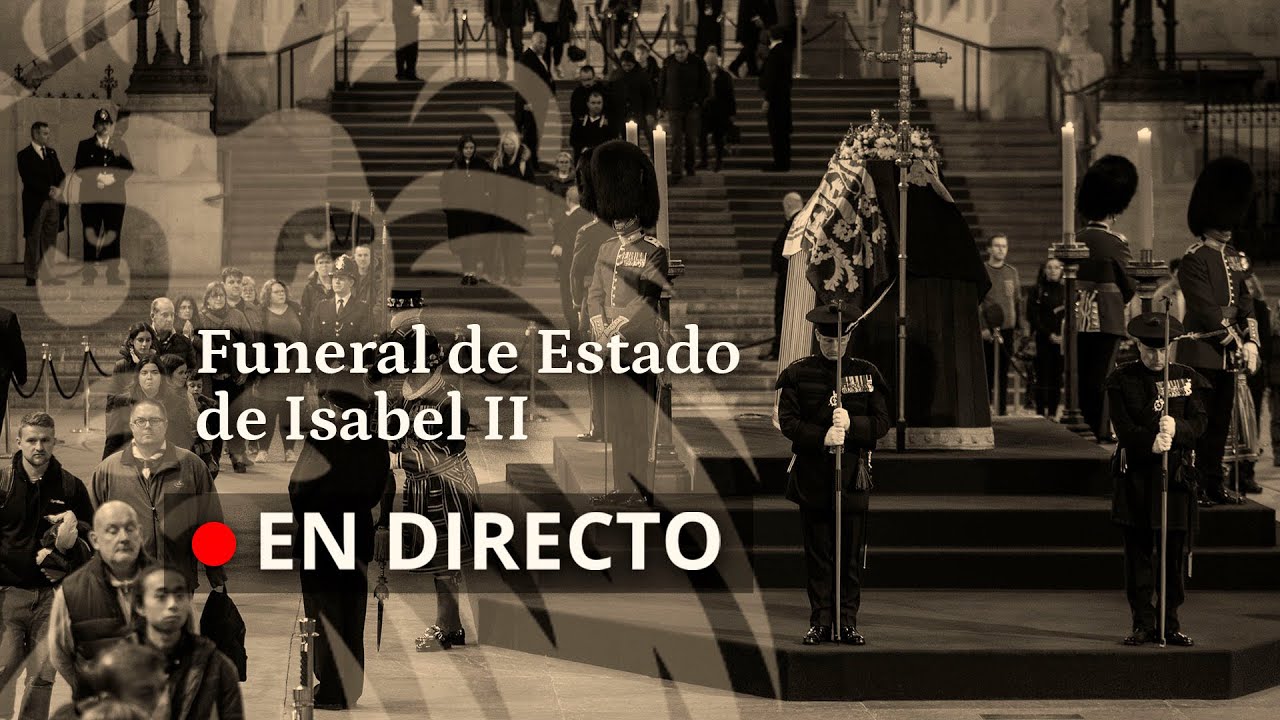 El féretro de Isabel II llega al castillo de Windsor