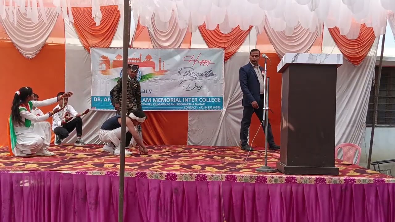 Best Deshbhakti Performance 🇮🇳l Dr. Apj Abdul Kalam Memorial Inter College #26january #republicday 