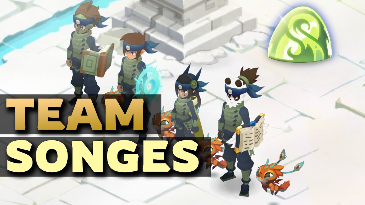 Ma TEAM SONGES sur DOFUS (la Meilleure Arme)
