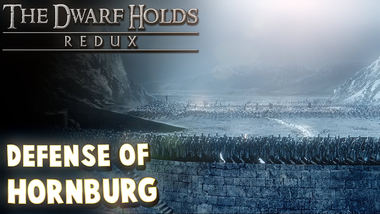 Защита Хельмовой Пади! | Гном держит redux 2.1 | Властелин колец | Игра Bfme | lotr