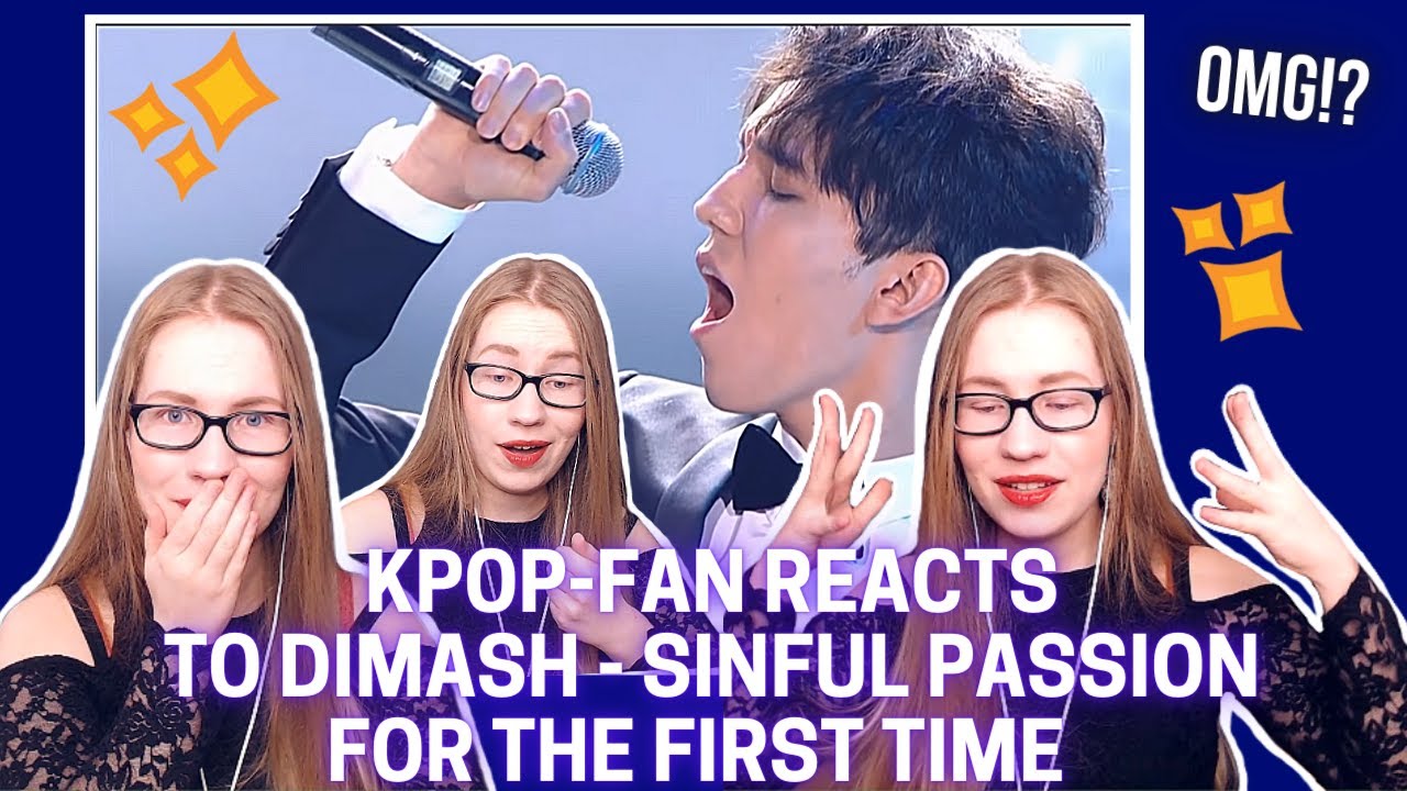KPOP-Fan Reacts to DIMASH Qudaibergen - Sinful Passion | FIRST REACTION 🔥