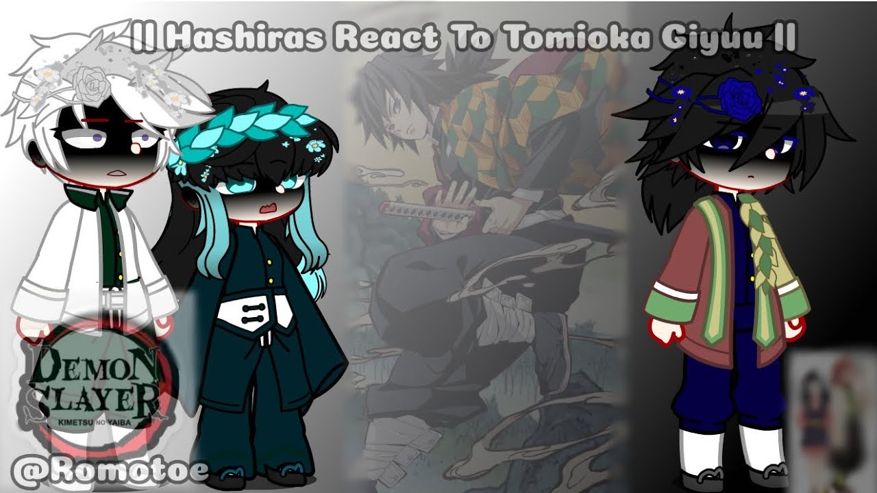 || Hashiras React To Tomioka Giyuu || [ ANGST ] || 1/1 || SaneGiyuu • ObaMit || Romotoe ||