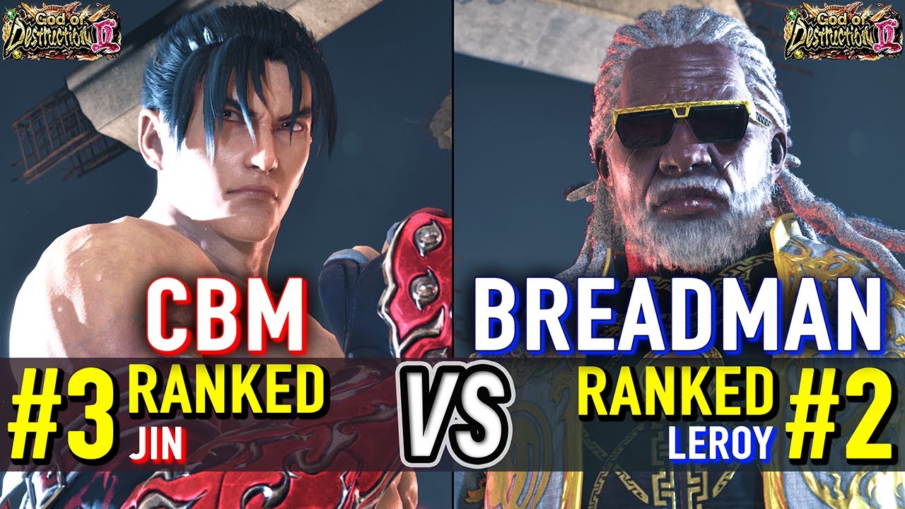 T8 🔥 CBM (#3 Ranked Jin) vs BREADMAN (#2 Ranked Leroy) 🔥 Tekken 8 High Level Gameplay