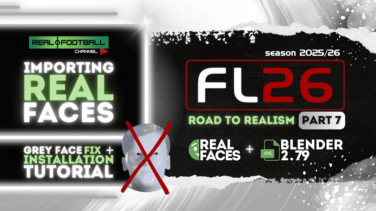 Football Life 2026 | FL26 | КАК ИМПОРТИРОВАТЬ РЕАЛЬНЫЕ ЛИЦА | Руководство по исправлению и устано...