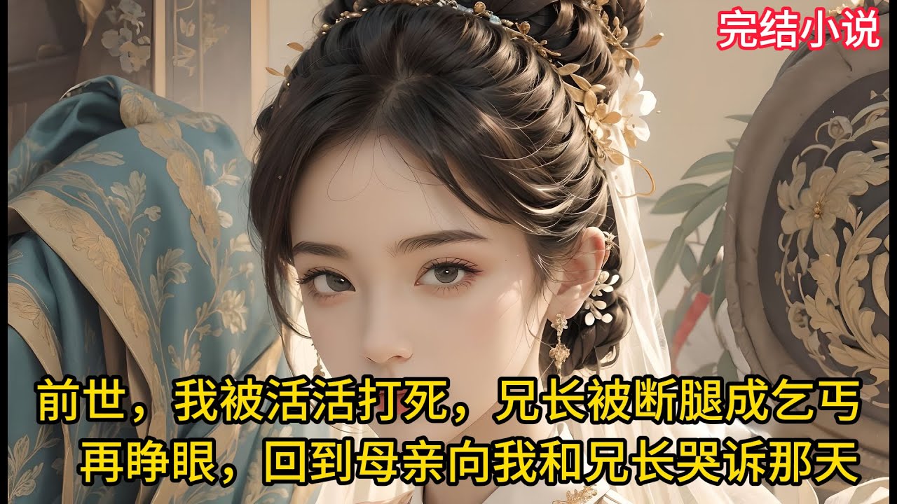 【一口氣看完 】前世，我被活活打死，兄长被断腿成乞丐，重生回⺟亲向我和兄⻓哭诉时，我和兄长不再出手帮她，成全她的不争不抢...